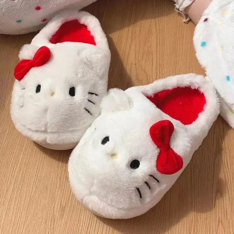 HK Fuzzy House Slippers