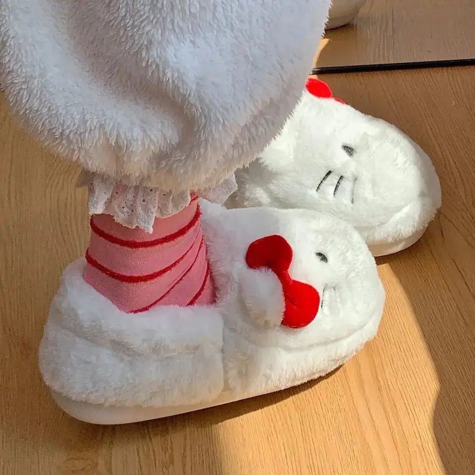 HK Fuzzy House Slippers