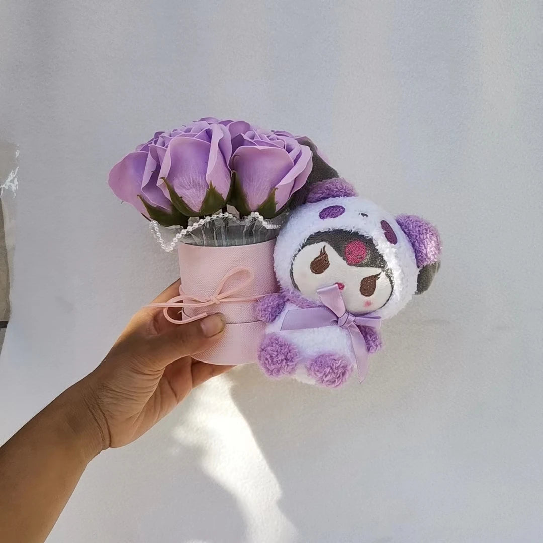 Sanrio Plush Flowers Bouquet Kuromi