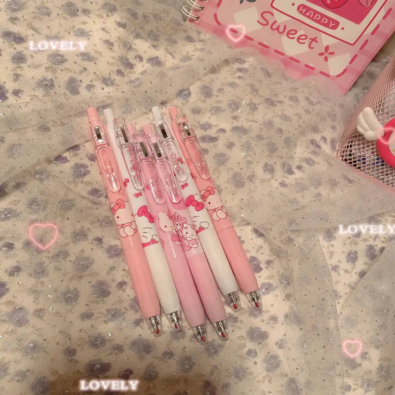 4Pcs Sanrio 0.5mm Gel Pen