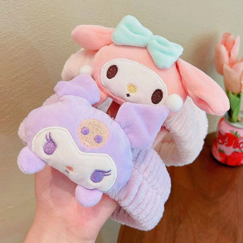 Plush Doll Face Wash Hairband