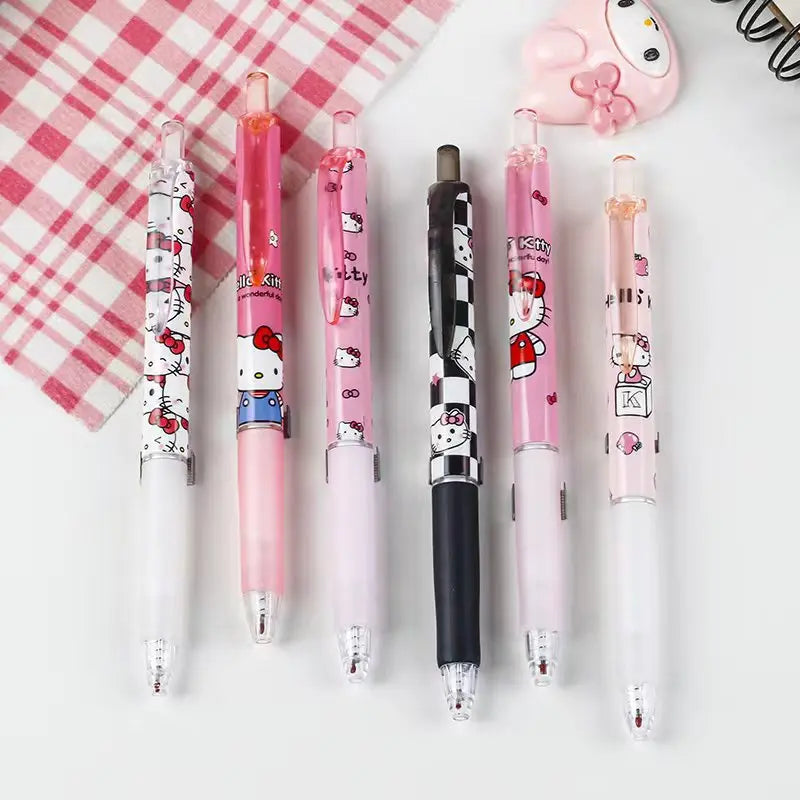 6pcs 0.55mm Sanrio Gel Pen