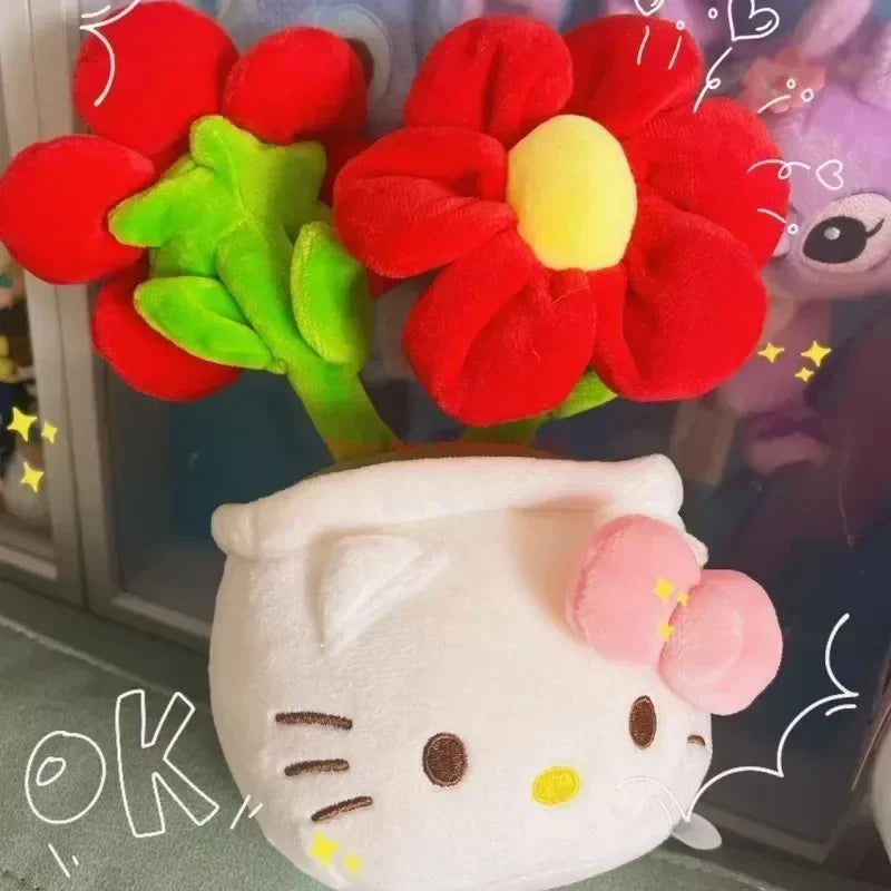 Sanrio HK Flower Plush Potted Plant