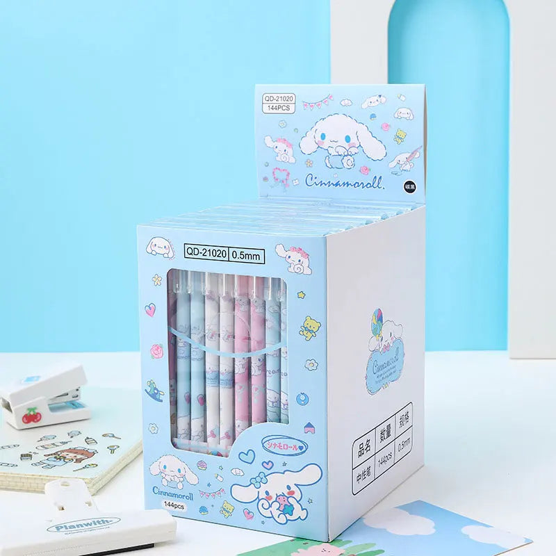 12Pcs Sanrio Erasable Neutral Pen