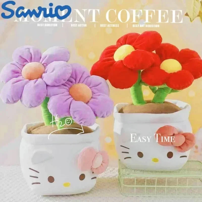 Sanrio HK Flower Plush Potted Plant