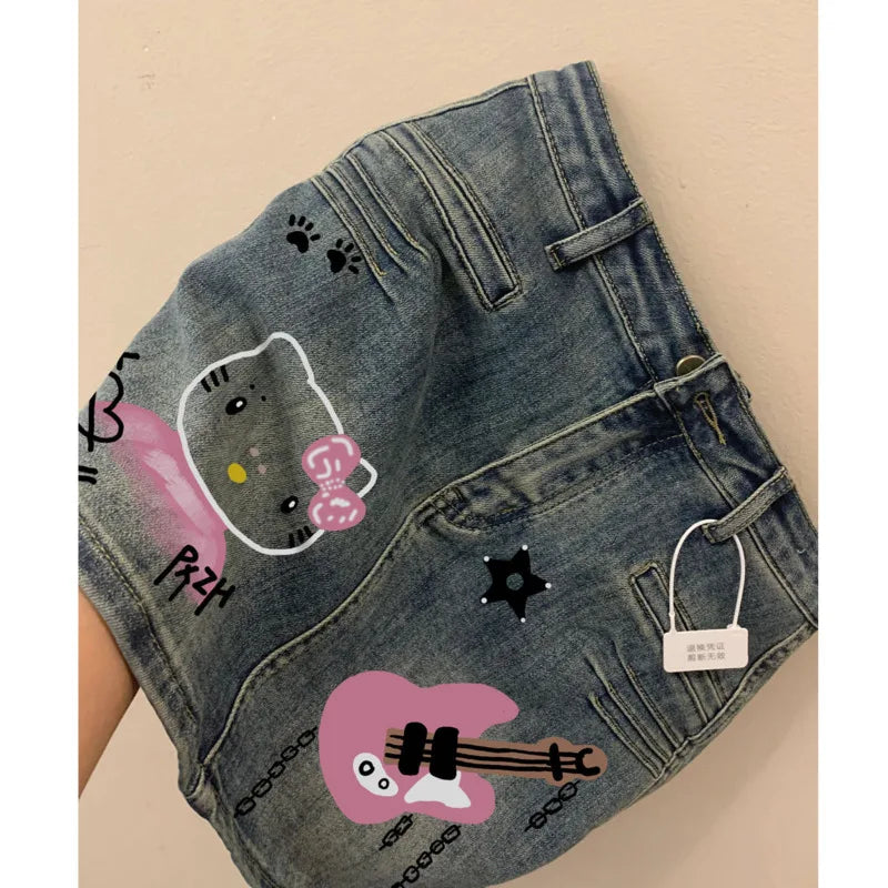 Sanrio HK Mini Denim Skirts