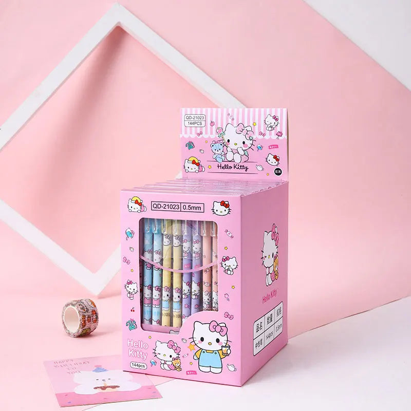 12Pcs Sanrio Erasable Neutral Pen