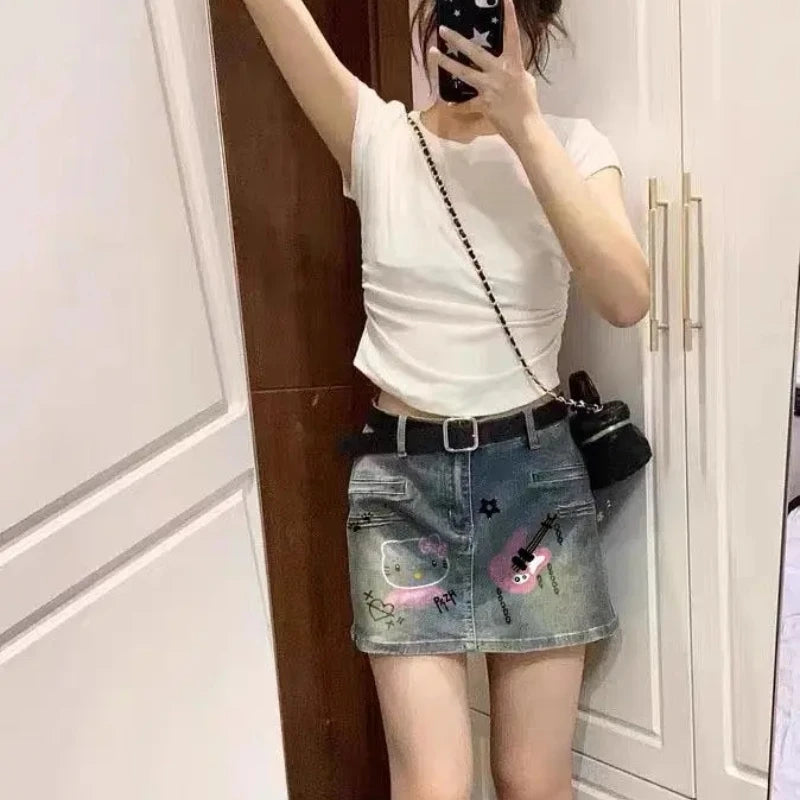 Sanrio HK Mini Denim Skirts