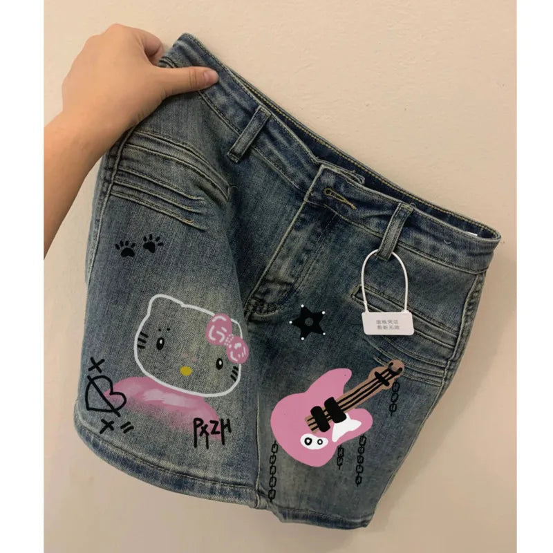 Sanrio HK Mini Denim Skirts