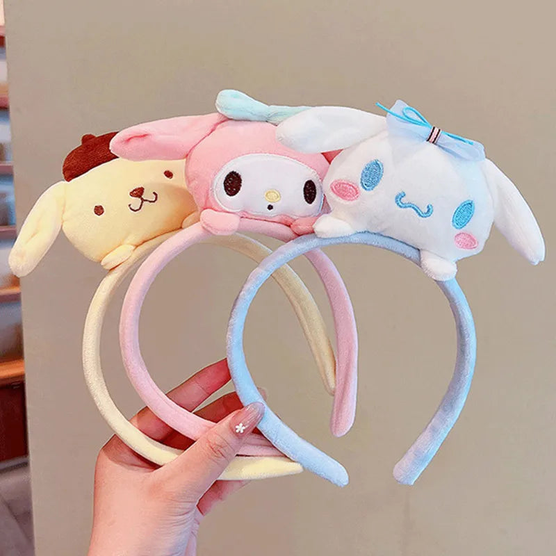 Plush Doll Face Wash Hairband