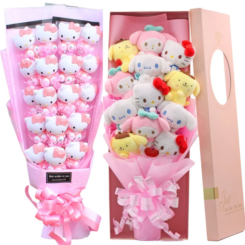 HK Multi Plush Bouquet Plush