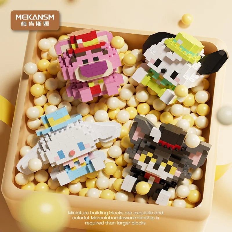 Sanrio Anime Figure Building Blocks