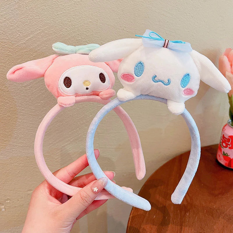 Plush Doll Face Wash Hairband