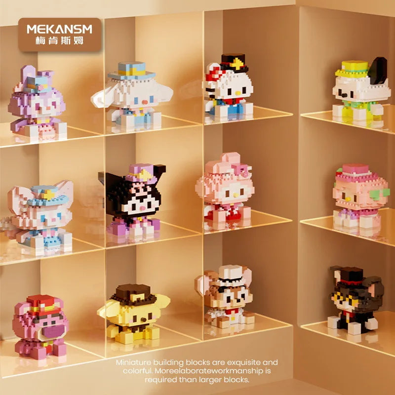 Sanrio Anime Figure Building Blocks