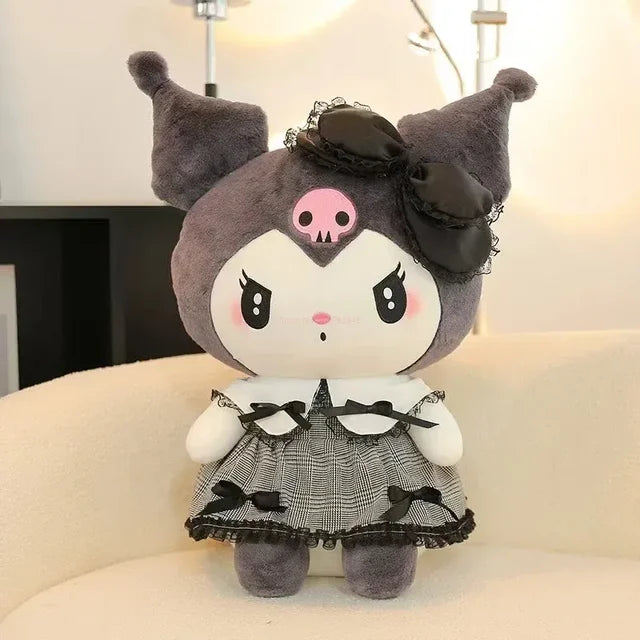 Sanrio Dark Kuromi & My Melody Plush Dolls