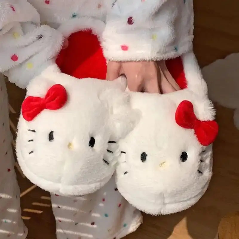 HK Fuzzy House Slippers