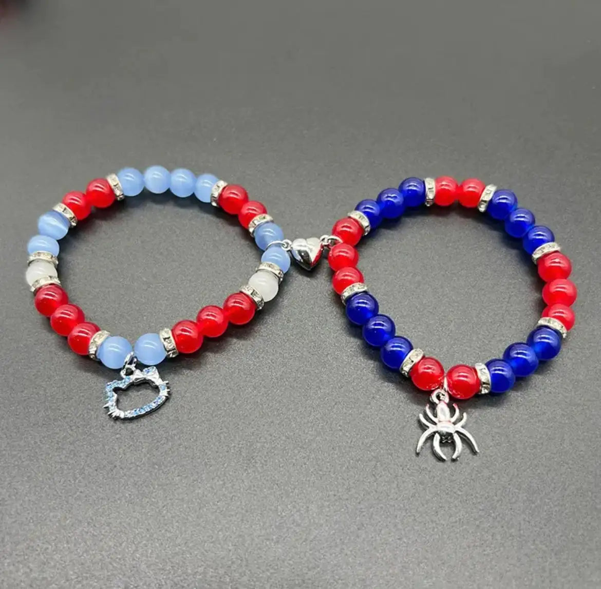 Spiderman X HK Matching Bracelets